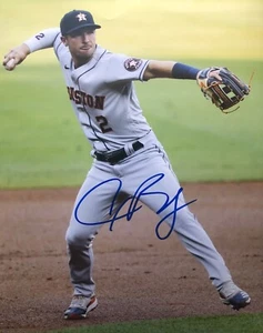 Alex Bregman Signed Autographed 11x14 Photo Houston Astros MLB Baseball PROOF - Picture 1 of 4