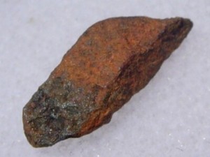 awesome .546 grams GIBEON rare solid as found Individual iron meteorite with COA