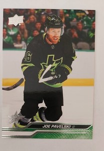 2023-24 Upper Deck Series 1 Base #56 Joe Pavelski Dallas Stars