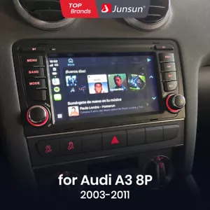 Autoradio per Audi A3 S3 RS3 8PA 8P1 Android 13 Carplay GPS Navi WiFi Unità di Testa - Foto 1 di 16