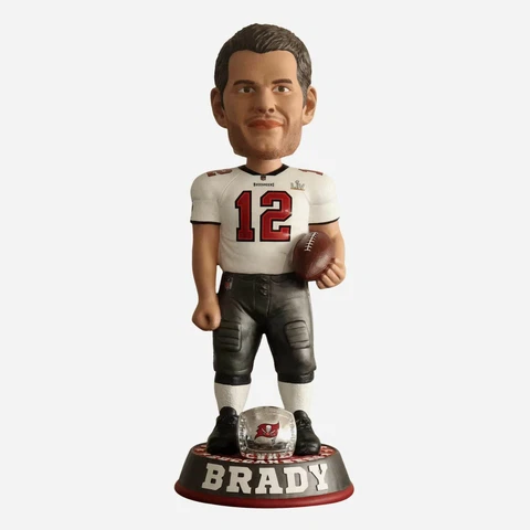 2021 Tom Brady Tampa Bay Buccaneers Super Bowl LV 3 Foot 36 Inch Bobblehead Cover