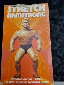 Vintage Stretch Armstrong in original box small repair to hand wear to box - Picture 1 of 10