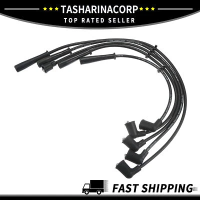 Комплект из 5 жгутов проводов катушки зажигания 7 мм подходит для Mazda B2200 2.2 90-93 - Изображение 1 из 4