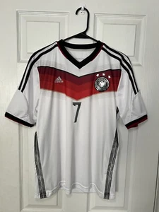 Bastian Schweinsteiger Germany World Cup 2014 Home Adidas Football Soccer Jersey - Picture 1 of 10