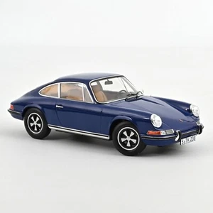Porsche 911 (901) S 1/18 1969 Blue - Norev 187647 - Picture 1 of 2