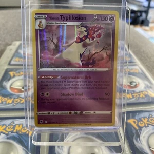 Pokémon TCG Hisuian Typhlosion Sword & Shield - Astral Radiance 052/189 Reverse - Picture 1 of 2