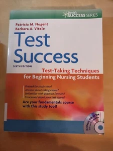 Test Success : Test-Taking Techniques for Beginning Nursing Students w/ CD - Picture 1 of 6