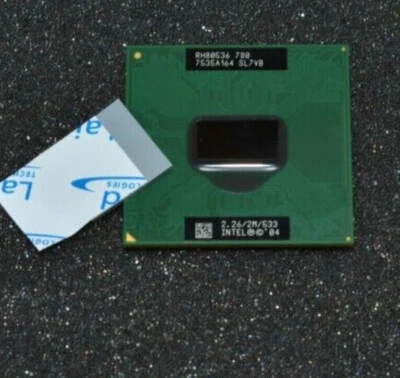 Intel Pentium Dothan PM780 M 780 2M 2.26G 533 SL7VB Mobile CPU Processo - Image 1 of 2