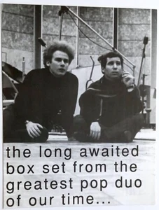 SIMON & GARFUNKEL-OLD FRIENDS PRE-RELEASE VINTAGE CANADIAN MARKETING PLAN-4 PAGE - Picture 1 of 3