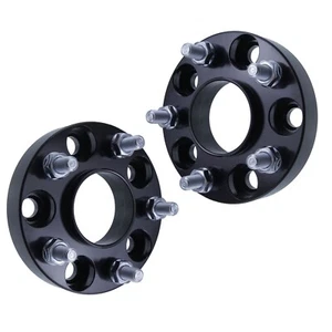 2x 25mm Hubcentric Wheel Spacers Fits Ford Mustang Ranger Explorer Sport Trac - Picture 1 of 3