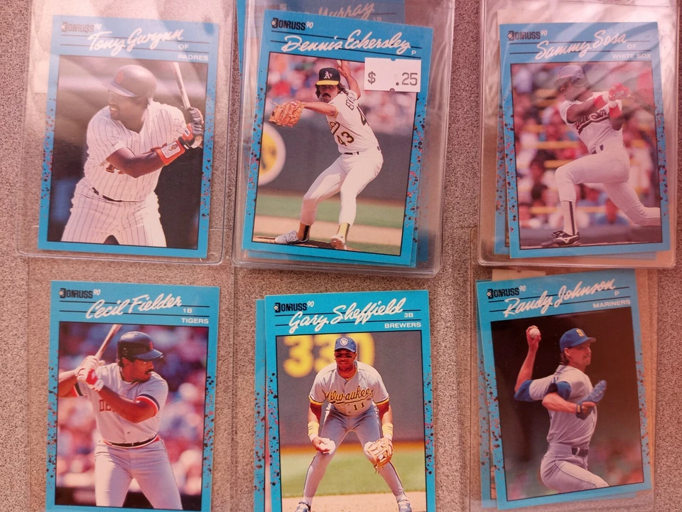 1990 Donruss Baseball's Best AL Singles You Pick Your Cards - Image 1 of 1