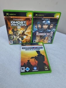 Tom Clancy's Rainbow Six 3 & Ghost Recon 2 + America's Army OG Xbox Bundle PAL. - Bild 1 von 15