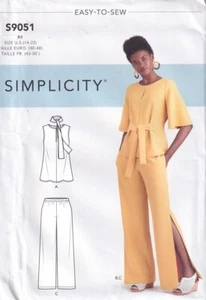 Simplicity 9051 Misses Tops Pants Sewing Pattern Size 14 16 18 20 22 - Picture 1 of 2