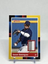 2022 Donruss 1988 Retro Jasson Dominguez Patch Relic #R88M-JD SP Yankees /25 🔥