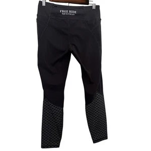 Free Ride Equestrian Damen MEDIUM 10 grau Define Leggings Reithose Taschen - Bild 1 von 12
