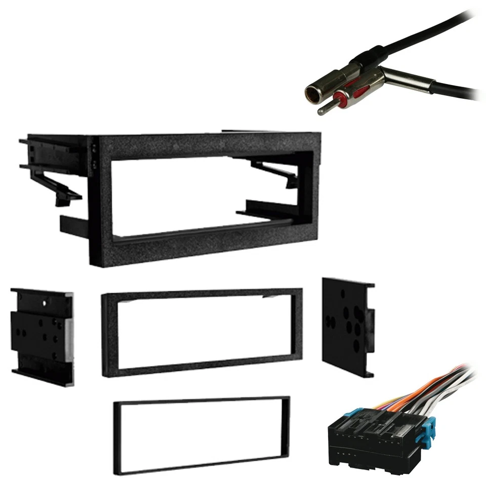 Fits Chevy CK Pickup 95-00 Single DIN Stereo Harness Radio Install Dash Kit - Image 1 of 4