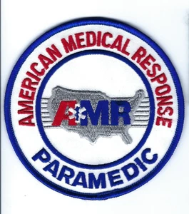 AMR American Medical Response - PARAMEDIC Ambulance EMS Transport patch - NEW! - Picture 1 of 1