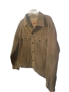 Gap blue jeans uomo Y2k giacca velluto a coste taglia M marrone manica lunga colletto 116492 - Foto 1 di 9