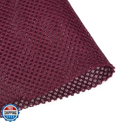 uxcell Burgundy Speaker Mesh Grill Cloth (not Cane Webbing) Stereo Box Fabric - Image 1 of 4