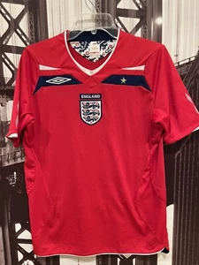 Umbro England 2006-2008 Nationalmannschaft Fußball Heimtrikot Herren Größe Small - Bild 1 von 12
