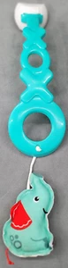 Fisher Price ANIMAL WONDERS Jumperoo Replacement Hanging Elephant Toy - Picture 1 of 7