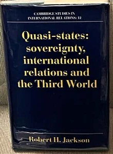 Robert H Jackson / QUASI-STATES SOUVERÄNITÄT INTERNATIONALE BEZIEHUNGEN 1. Auflage 1990 - Bild 1 von 1