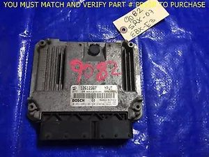 OEM 2007 CADILLAC SRX ENGINE COMPUTER ECU ECM EBX BRAIN MODULE 0261209106 - Bild 1 von 2