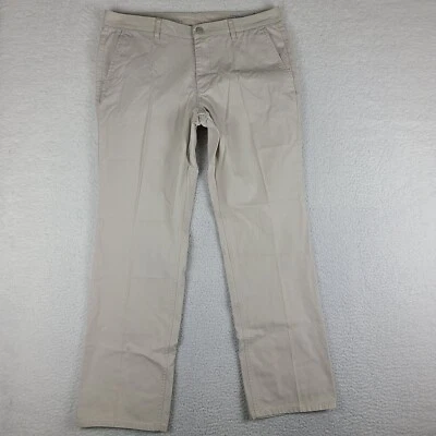 Calça Bonobos Masculina 36x32 Bege Ajuste Reto Chino 100% Algodão * - Imagem 1 de 4