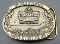 whiskey belt buckle