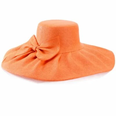 1pc Collapsible Wide Brim Hats Kentucky Derby Floppy Caps Women Headwear Accesso - Image 1 of 4
