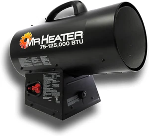 Calentador De Aire Propano Forzado Portatil 125.000 BTU Calefaccion Resistente - Picture 1 of 12
