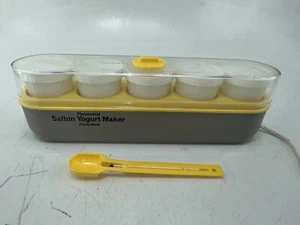 Fabricante de yogur Salton GM5 5 tazas termostato controlado amarillo/gris - Imagen 1 de 15