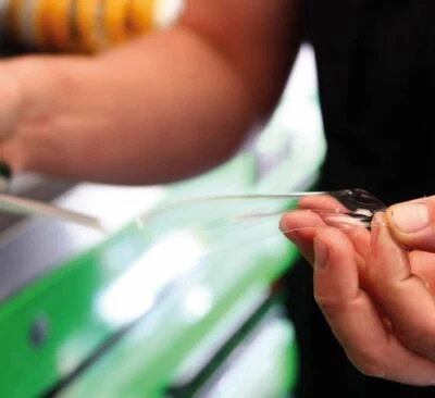 Segundo aspecto transparente R&G BMW R1200GS 2014 - 2016 Foto 1 de 4