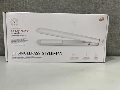 T3 SINGLEPASS STYLEMAX Professional 1" Flat Iron Straightener Automated Heat EUC - Image 1 of 2