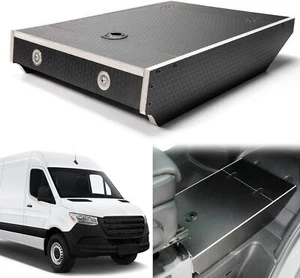 Floor Stool for Sprinter Van, Optimal Support for Co-Driver, with Storage Space - Picture 1 of 6