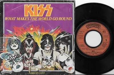 KISS SINGLE WHAT MAKES.... FRANCE UNIQUE COVER RARE - Image 1 of 2