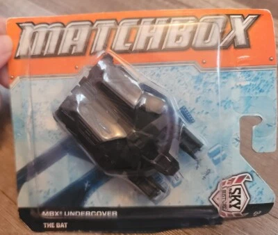 Matchbox Sky Busters Batman The Dark Knight The Bat MBX Undercover DC Comics - Image 1 of 3