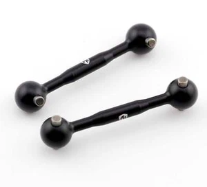 Powerhobby Aluminum Front / Rear Drive Shaft Black Fazer Kyosho Fazer Mk2 - Picture 1 of 2