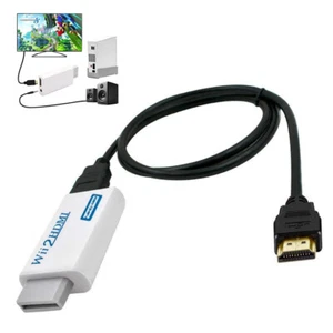 Adaptador convertidor Wii a HDMI con cable de conversión de alta velocidad de 1,5 m BU - Imagen 1 de 5