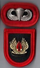 ARMY SPECIAL OPERATIONS COMMAND -  BERET FLASH, DI / CREST, OVAL, JUMP WINGS