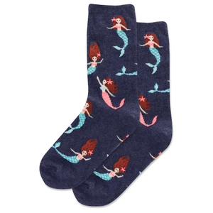 HOTSOX KID'S MERMAID CREW SOCKS-L/XL - Picture 1 of 1
