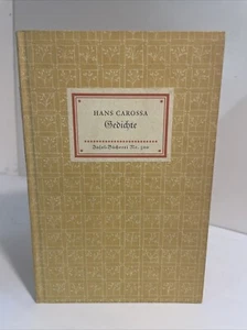Hans Carossa: Gedichte : vom Dichter ausgewahlt (Insel-Bucherei Nr. 500) Fraktur - Picture 1 of 14