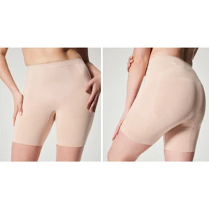 Spanx Shapewear OnCore Mid-Thigh Short Sculpt SS6615 Soft Nude Small New - Picture 1 of 6