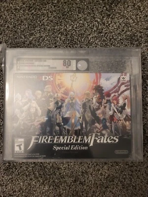 Fire Emblem Fates [Edición Especial] Nintendo 3DS Sellado VGA Clasificado 80 No Wata Foto 1 de 2