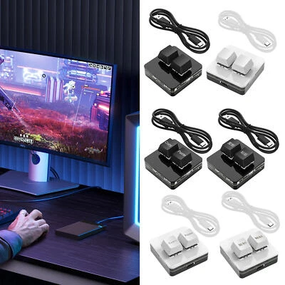 2 Key Hot Swap -Spiel Keyboards Mini USB -Tastatur Universal Mechanical Game - Bild 1 von 4