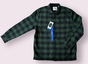 Weatherproof Vintage Mens Long Sleeve Flannel Shirt Jacket Size L Plaid NWT - Picture 1 of 9