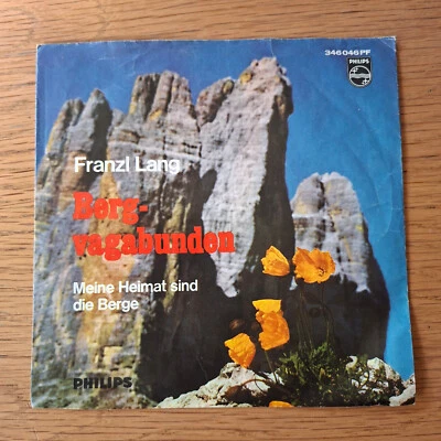 Vinyl 7" Single - FRANZL LANG - Bergvagabunden - VG(+) - Bild 1 von 4