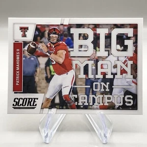  2017 Patrick Mahomes II Panini Score Big Man On Campus #6 Rookie Card RC  - Picture 1 of 3