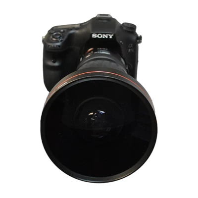 X21 FISHEYE LENS FOR SONY ALPHA A35 A37 A55 A57 A58 A65 A77 A99 A200 A350 A500 - Image 1 of 4
