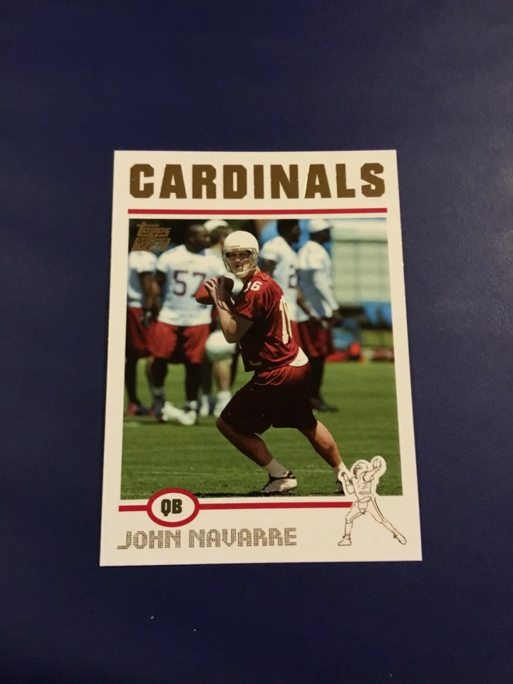 2004 Topps Collection Gold # 338 JOHN NAVARRE ROOKIE Arizona Cardinals Sharp !   - Image 1 of 1